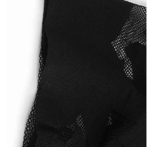 Load image into Gallery viewer, Women Embroidered Lace Zipper Irregular Big Size T-shirt New Round Neck Short Sleeve Fashion Spring Summer 2025 1DH6176
