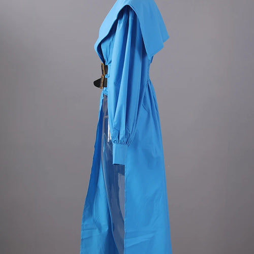 Load image into Gallery viewer, Women Black Irregular Shirt Dress New Lapel Lartern Long Sleeve Belt Waist Loose Fashion Tide Spring Autumn 2025 1DH2257
