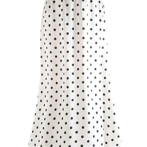 Load image into Gallery viewer, High Elastic Waist Dot Shiny Satin Body-Hugging Fishtail Half-body Skirt Women Fashion Tide New Spring Autumn 2025 1DJ0004
