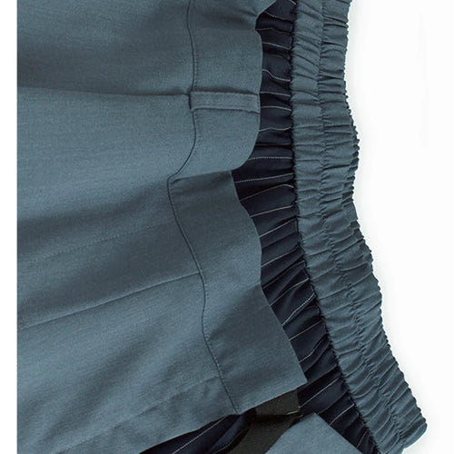 Load image into Gallery viewer, High Elastic Waist Blue Striped Color-block Wide Leg Pants New Trousers Women Fashion Tide Spring Autumn 2025 1DJ1320
