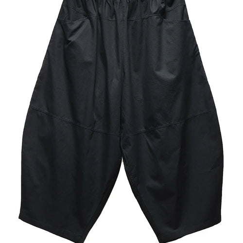 Load image into Gallery viewer, High Elastic Waist Black Brief Pocket Casual Harem Pants New Trousers Women Fashion Tide Spring Autumn 20251DJ1385
