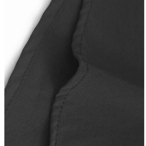 Load image into Gallery viewer, Women Black Irregular Spliced Big Size Casual Dress New Round Neck Short Sleeve Fashion Tide Spring Summer 2025 1DJ1188
