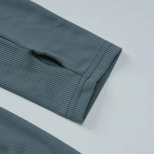 Load image into Gallery viewer, Elegant Turtleneck Long Sleeve Bodycon Long Dress For Women Autumn Winter New Ribbed Zipper Long Dress Fashion Clothes
