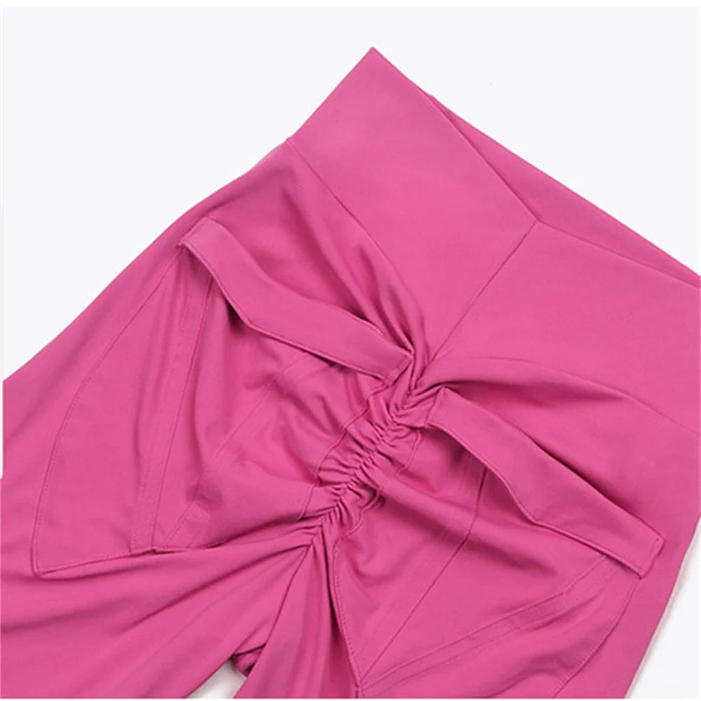 V-Back Yoga Legging With Pockets Women Scrunch Butt Workout Pants Stretchy Lifting Hip Sports Leggings Gym Pilate Sexy Tights