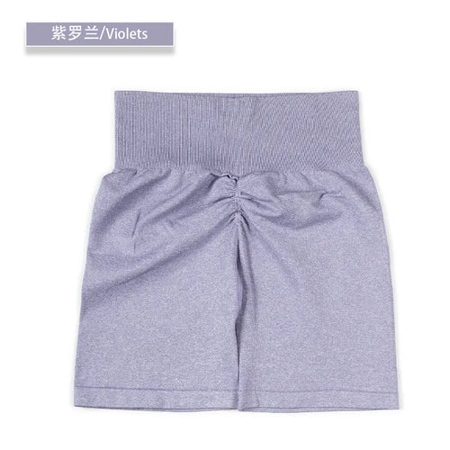 Load image into Gallery viewer, High Waist Nylon Scrunch Yoga Pant Women Sport Legging Gym Squat Proof Fitness Hip Lift Workout Shorts Tights Active Wear
