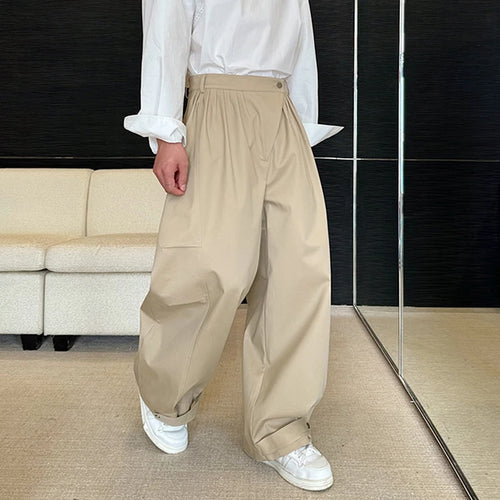 Load image into Gallery viewer, Designers Personalized Pleated Men Overalls Threedimensional Wide Leg Pants Oversize Summer Fashion Trend 9C5963
