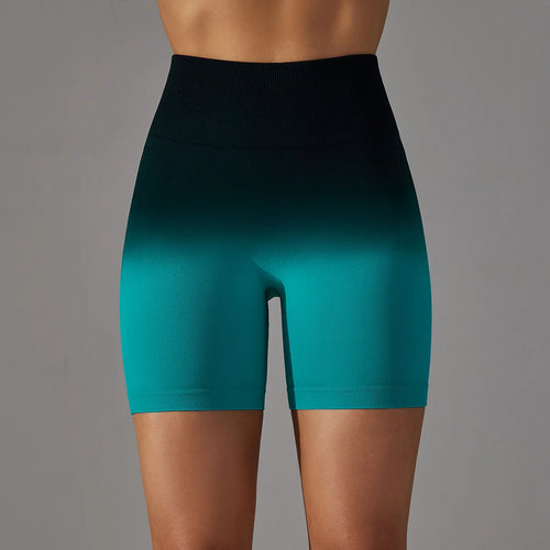 Load image into Gallery viewer, Seamless Push Up Sports Fitness Jogging Yoga Pants Women Gradient High Waist Gym Workout Scrunch Butt Running Avtive Leggings
