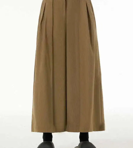 High Elastic Waist Khaki Pleated Pocket Long Wide Leg Pants New Trousers Women Fashion Tide Spring Autumn 2025 1DH6558