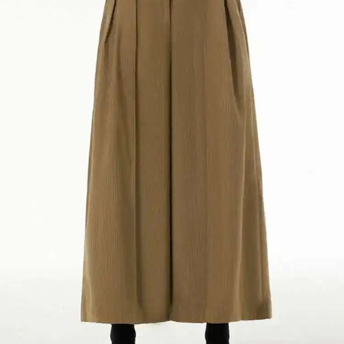 Load image into Gallery viewer, High Elastic Waist Khaki Pleated Pocket Long Wide Leg Pants New Trousers Women Fashion Tide Spring Autumn 2025 1DH6558
