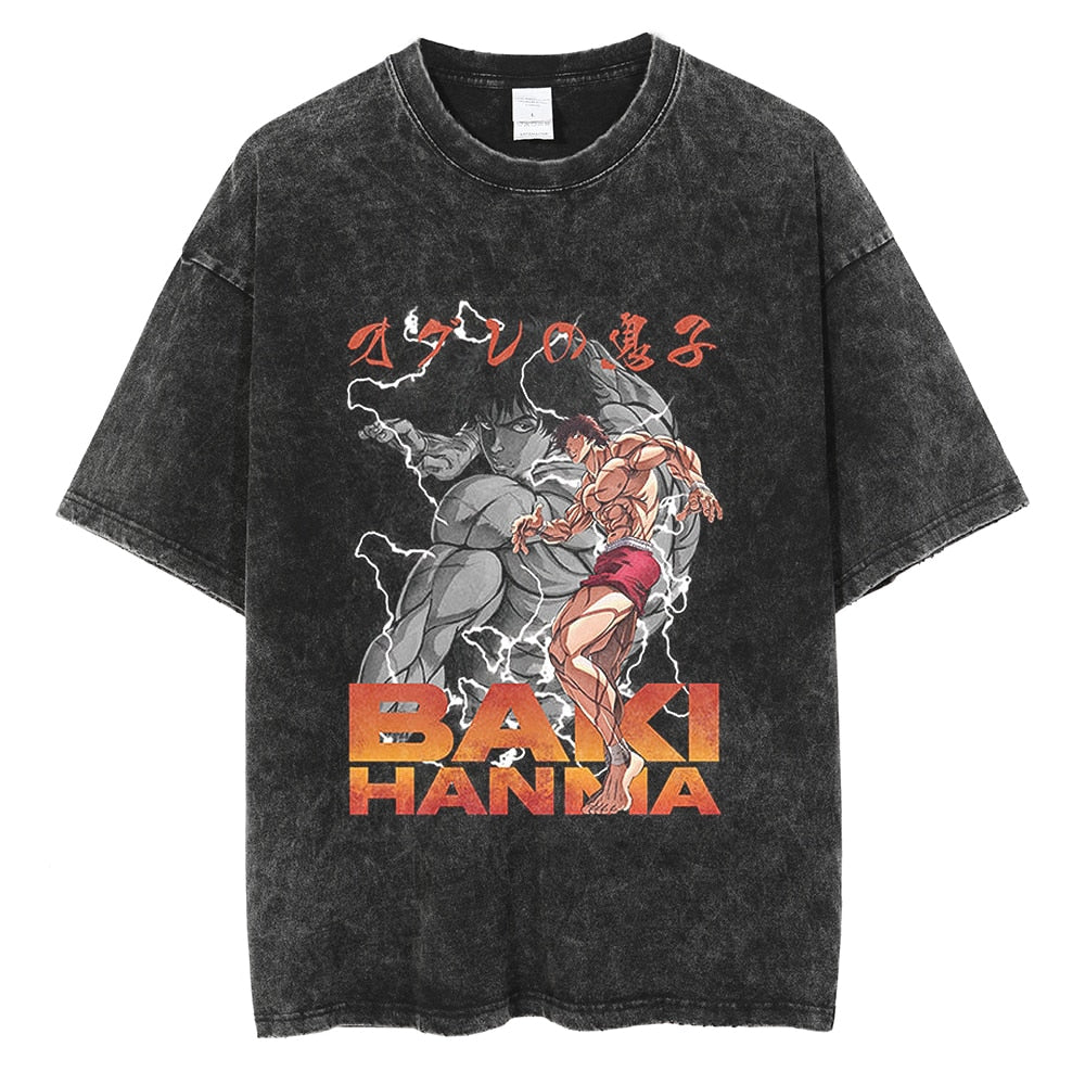 T Shirt Streetwear Men Oversize Hip Hop T-Shirt Devil Racing Harajuku Tshirt Summer Short Sleeve Cotton Loose Tops Tees