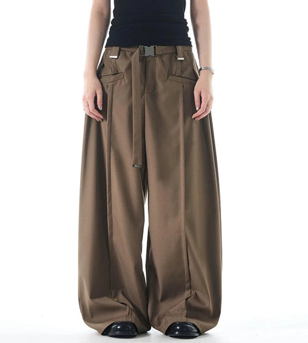 American Style New Men's Suit Pants Clean Fit Curved Knife Stylish Casual Contrast Color Waistband Male Trousers 9W1468