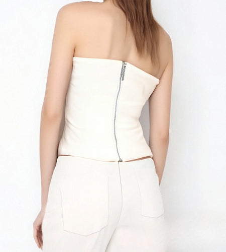 Halter Neck Tops  Women Summer Clothes Solid Color Sleeveless Open Back Front Cross Bandage Tanks 2000s Streetwear