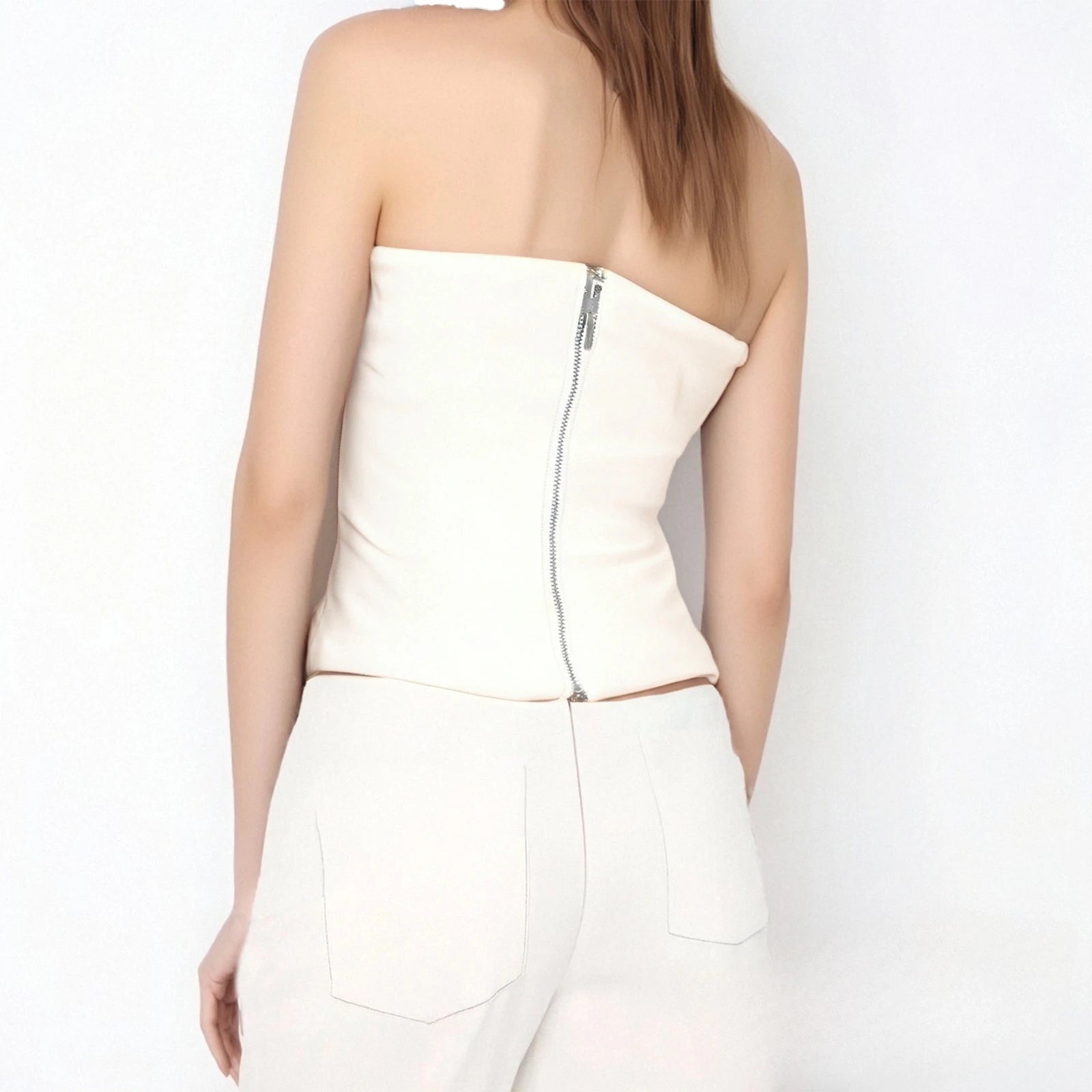 Halter Neck Tops  Women Summer Clothes Solid Color Sleeveless Open Back Front Cross Bandage Tanks 2000s Streetwear