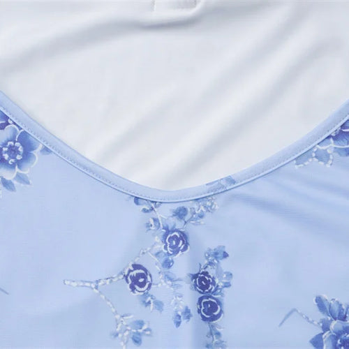 Load image into Gallery viewer, Summer Backless Print Maxi Dress Women Beach Holiday Gown Elegant Halter Deep V Neck Sleeveless Bodycon Long Dress
