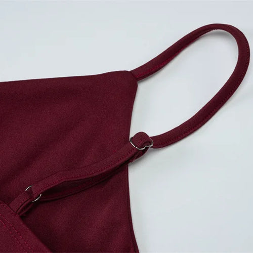 Load image into Gallery viewer, Mesh Hollow Out Backless Sexy Mini Dress Women Fashion Spaghetti Strap Sleeveless See Through Skinny Beach Party Dress
