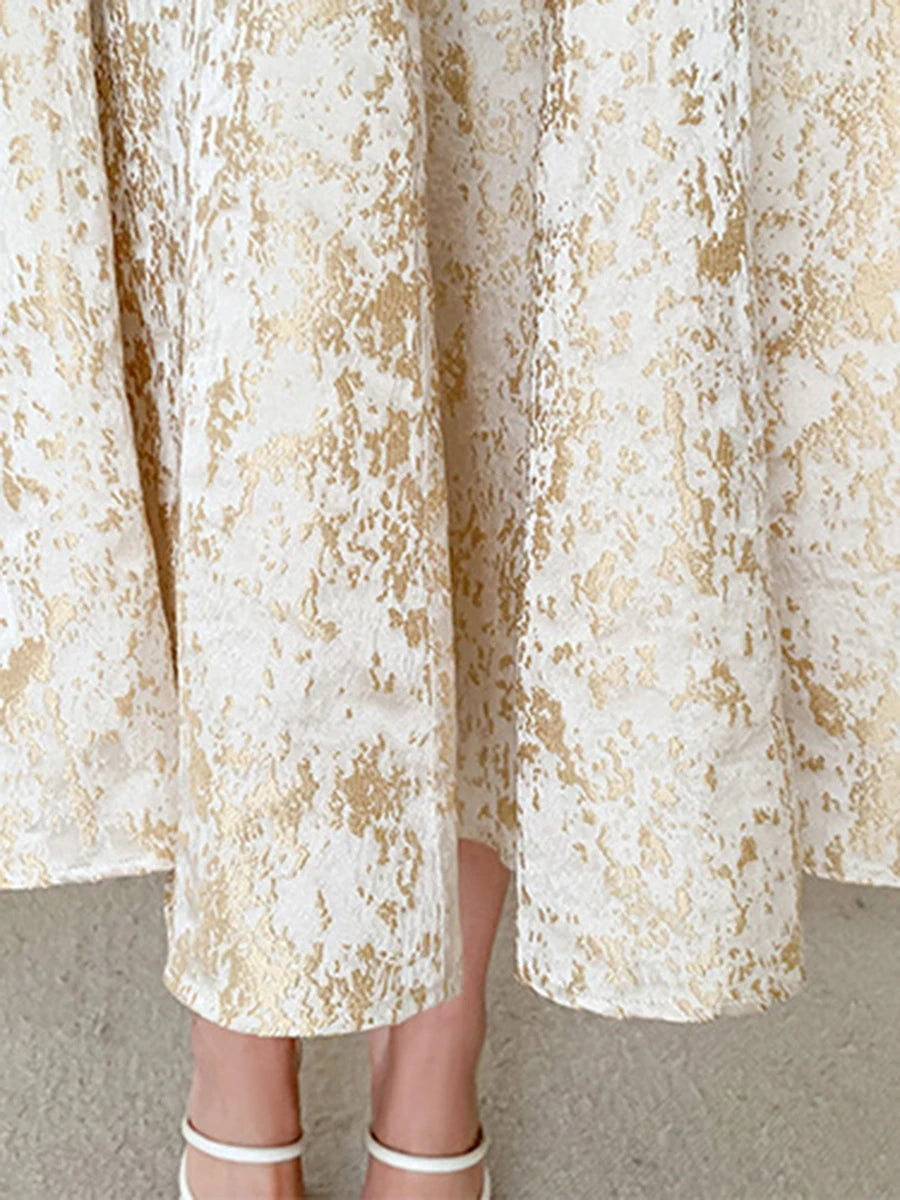 Solid Spliced Slimming Dresses For Women Square Neck Sleeveless High Waist Temperament Dress Female Fashion Style