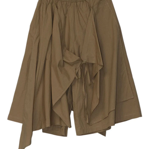 Load image into Gallery viewer, High Elastic Waist Black Irregular Bandage Calf-Length Pants New Trousers Women Fashion Tide Spring Autumn 2025 1DJ0205
