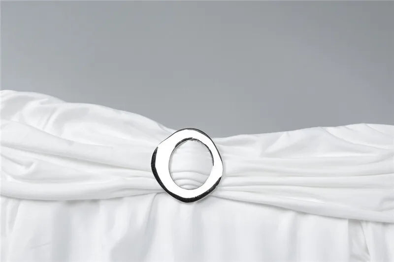 Off-shoulder Long Sleeve Sexy Maxi Dress For Women Autumn New Strapless Backless Bodycon Elegant Club Party Long Dress