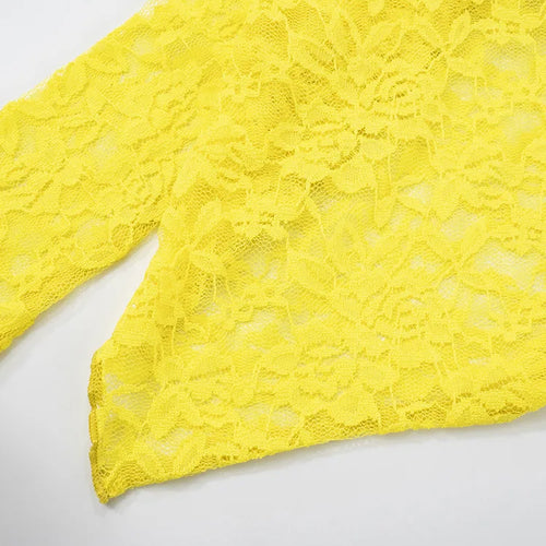 Load image into Gallery viewer, Sexy Slim Fit Women's  Two-piece Set Patchwork Irregular Lace Top And Fashion Short Skirt Two-piece Set Ladies Outfits
