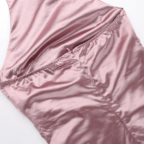 Load image into Gallery viewer, Halter Sleevelessthigh High Split Maxi Dress For Women Fashion Backless Bodycon Sexy Club Party Evening Long Dress
