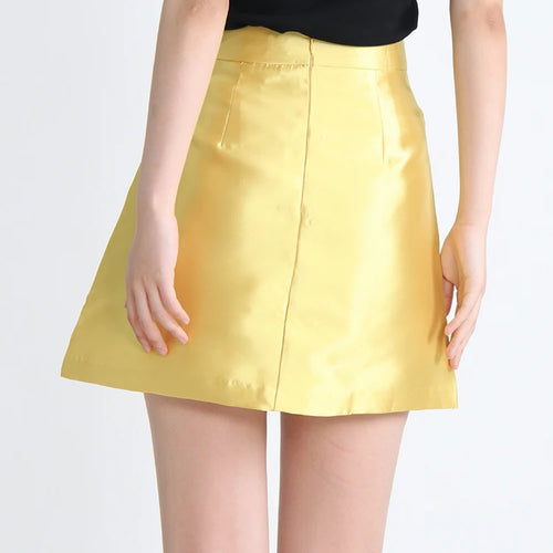 Load image into Gallery viewer, Printing Aline Mini Skirts For Women High Waist Slimming Temperament Bodyson Skirt Female Summer Fashion Clothing
