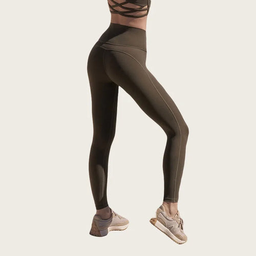 Load image into Gallery viewer, Nude Yoga Pants Women Leggings Hips Lifting Gym Legging Sport High Waist Fitness Legging Bubble Butt Workout Running Tight
