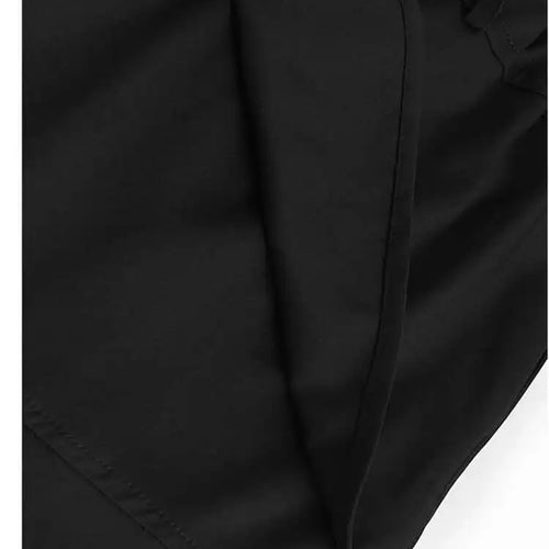 Load image into Gallery viewer, High Elastic Waist Black Irregular Hem Casual A-line Half-body Skirt Women Fashion Tide New Spring Autumn 2025 1DH6581
