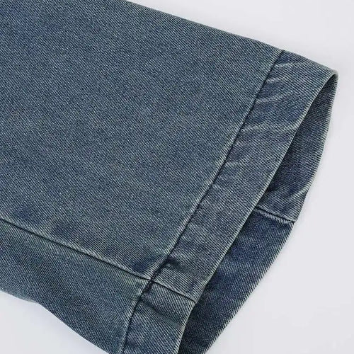 Load image into Gallery viewer, Blue Denim Vintage Big Size Pocket Jacket New V-neck Long Sleeve Women Coat Fashion Tide Spring Autumn 2025 CPG1579
