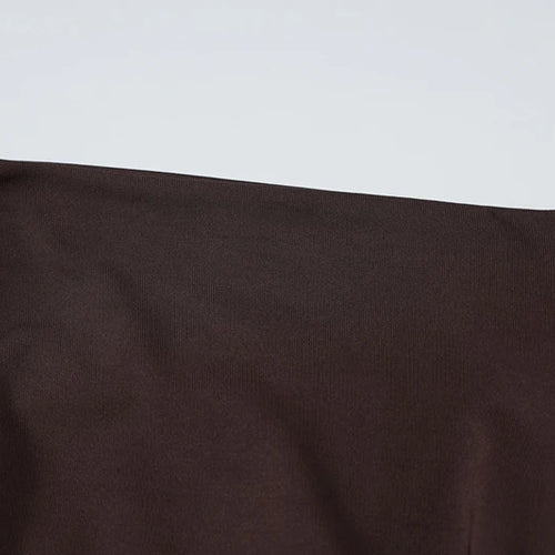 Load image into Gallery viewer, Sexy Skirt Two Pieces Sets For Women Long Sleeve Lace-up Crop Top And Long Skirt Elegant Bodycon Sexy Two Pieces Sets
