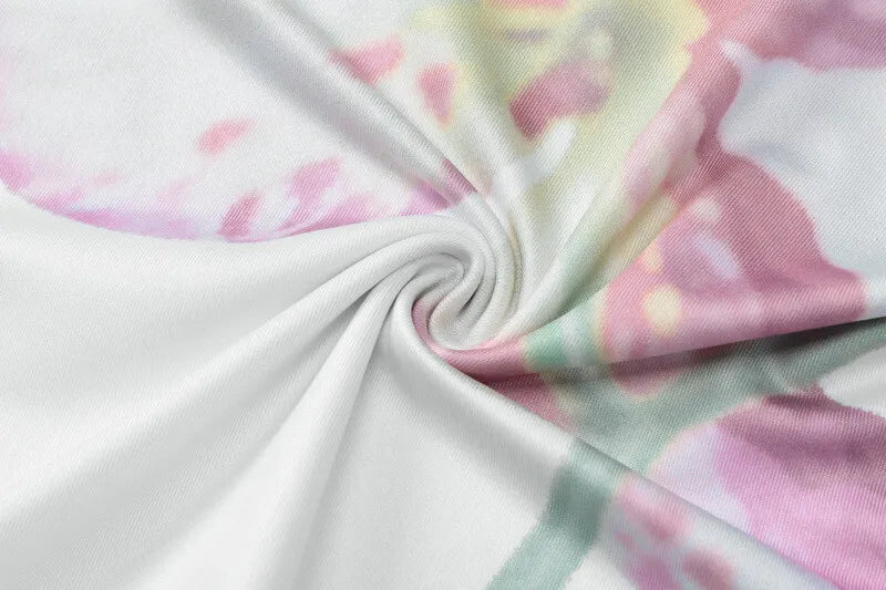 Print Sexy Two Piece Sets Women Fashion Spaghetti Strap Crop Tops And Maxi Skirt Ladies Elegant Printed Sexy Skirt Sets