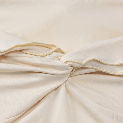 Load image into Gallery viewer, Slim Sexy Skirt Two Piece Sets Women Strapless Long Sleeve Crop Top And Hot Mini Skirt Female Party Two Piece Sets
