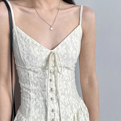 Load image into Gallery viewer, Women Green Printed Bandage Long Spaghetti Strap Dress New V-Neck Sleeveless Fashion Tide Spring Summer 2025 1DJ1311
