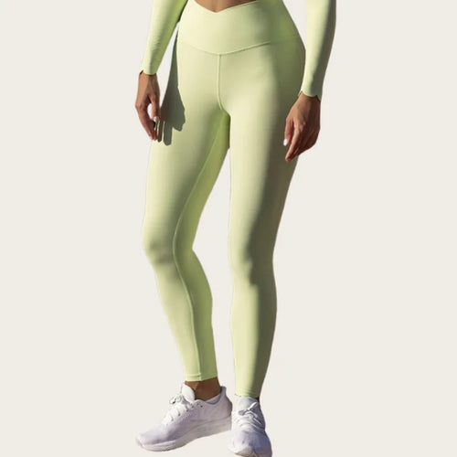 Load image into Gallery viewer, Nude Yoga Pants Women Leggings Hips Lifting Gym Legging Sport High Waist Fitness Legging Bubble Butt Workout Running Tight
