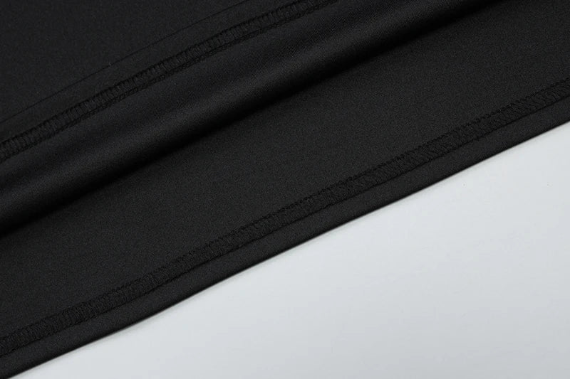 Black Halter Backless Sexy Maxi Dress For Women Gown Elegant Glitter High Waist O Neck Sleeveless Long Dress Elegant