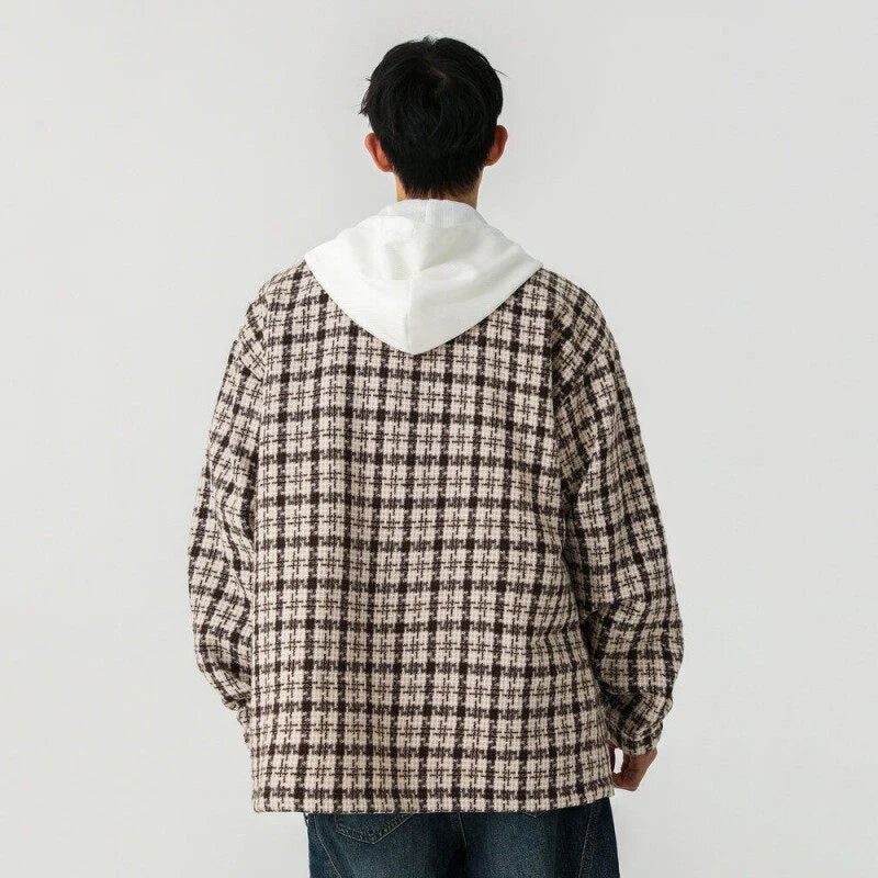 Male Hooded Jackets Spring New High Street Mulit Pockets Fashionable Jacket American Style Men's Wear Short Coat 9W1276