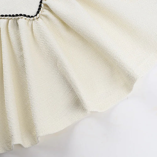 Load image into Gallery viewer, Sleeveless A-line Sexy Mini Dress For Women White Spaghetti Strap Sleeveless Backless Pleated Club Party Dress Clubwear
