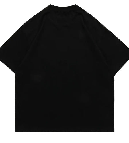 Hip Hop Oversized Tshirt Streetwear Y2K Graphic Letter Print Punk Gothic Rock T-Shirt 2023 Fashion Summer Casual Loose Tee Top