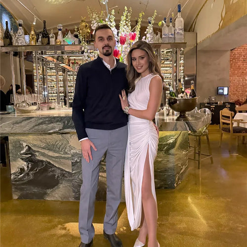 Load image into Gallery viewer, Hollow Out Draped Ruched Sexy Maxi Dress Women Gown Elegant Sleeveless Backless Thigh High Split Long Dress Clubwear
