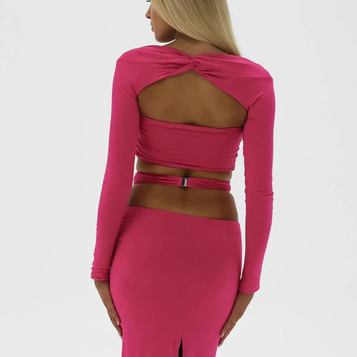 Load image into Gallery viewer, Strapless Hollow Out Spliced Tight Woman Dress Solid Preated Tight Feminine Maix Dress Elegant Prom Party Clothing 2023
