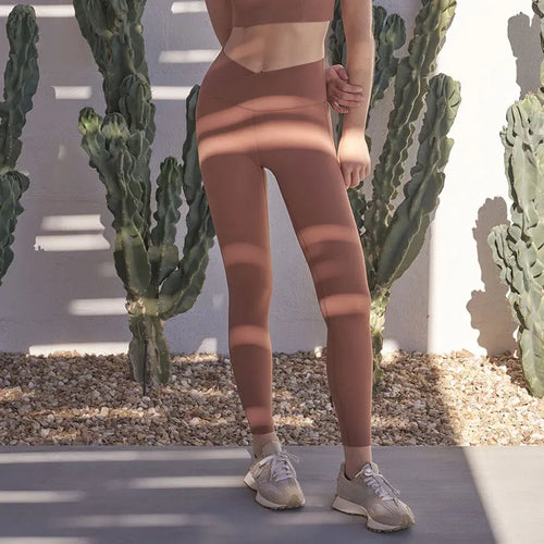 Load image into Gallery viewer, Nude Yoga Pants Women Leggings Hips Lifting Gym Legging Sport High Waist Fitness Legging Bubble Butt Workout Running Tight
