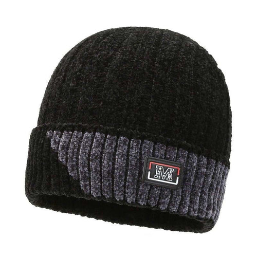 Load image into Gallery viewer, Fashion Chenille Material Winter Hat Beanies for Men Women Knitted Hats Keep Warm Outdoor Thicken Ski Caps
