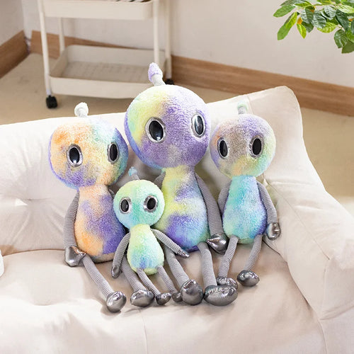 Load image into Gallery viewer, 38-68CM Funny Simulation Alien Plush Toys Creative Extraterrestrial Plushie Dolls Stuffed Soft Toy for Children Birthday Gift
