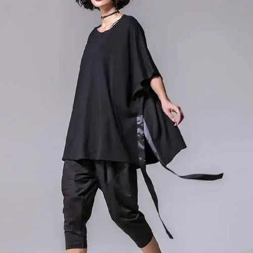 Load image into Gallery viewer, High Elastic Waist Black Pockets Casual Harem Pants New Loose Fit Trousers Women Fashion Tide Spring Autumn 2025 1DF4676
