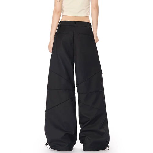 Load image into Gallery viewer, Men's Suit Pants New American Style Straight Leg Trendy High Street Patchwork Stylish Solid Color Male Clothing 9W1926
