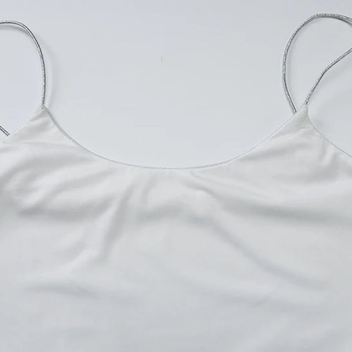 Load image into Gallery viewer, Sliver Spaghetti Strap Sexy Maxi Dress For Women Fashion Sparkle Sleeveless Backless Ruched Beach Club Sexy Long Dress
