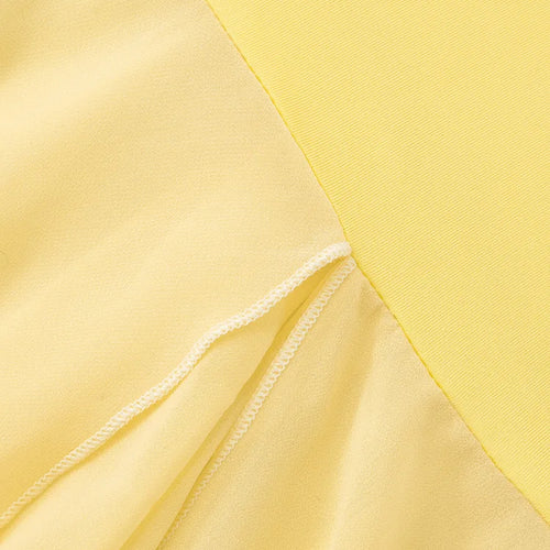 Load image into Gallery viewer, Yellow Sexy Skirt Two Piece Sets Women Halter Lace-up Crop Tops And Maxi Skirt Female Elegant Club 2 Piece Sets Dress
