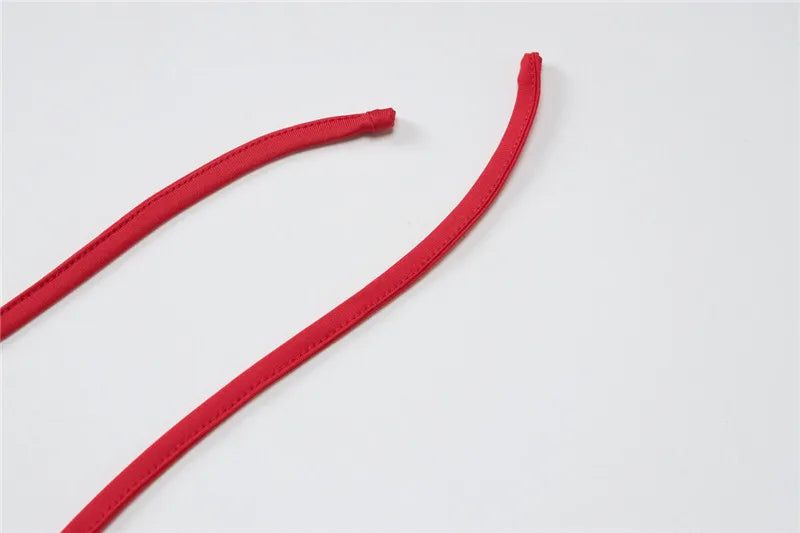 Red Lace Off-shoulder Sexy Mini Dress For Women Fashion Halter Strapless Long Sleeve Bodycon Club Party Sexy Dress