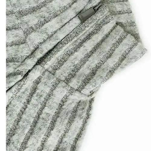 Load image into Gallery viewer, Gray Irregular Big Size Knitting Sweater Turtleneck Long Sleeve Women Pullovers New Fashion Spring Autumn 2025 1DH6800
