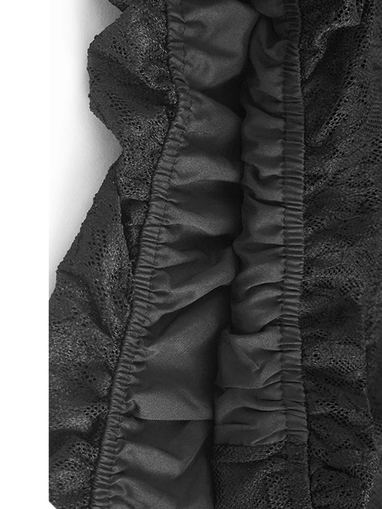 Black Vest Half-body Bud Skirt Two Pieces Suit New Round Neck Sleeveless Women Fashion Tide Spring Autumn 2025 1DJ1436