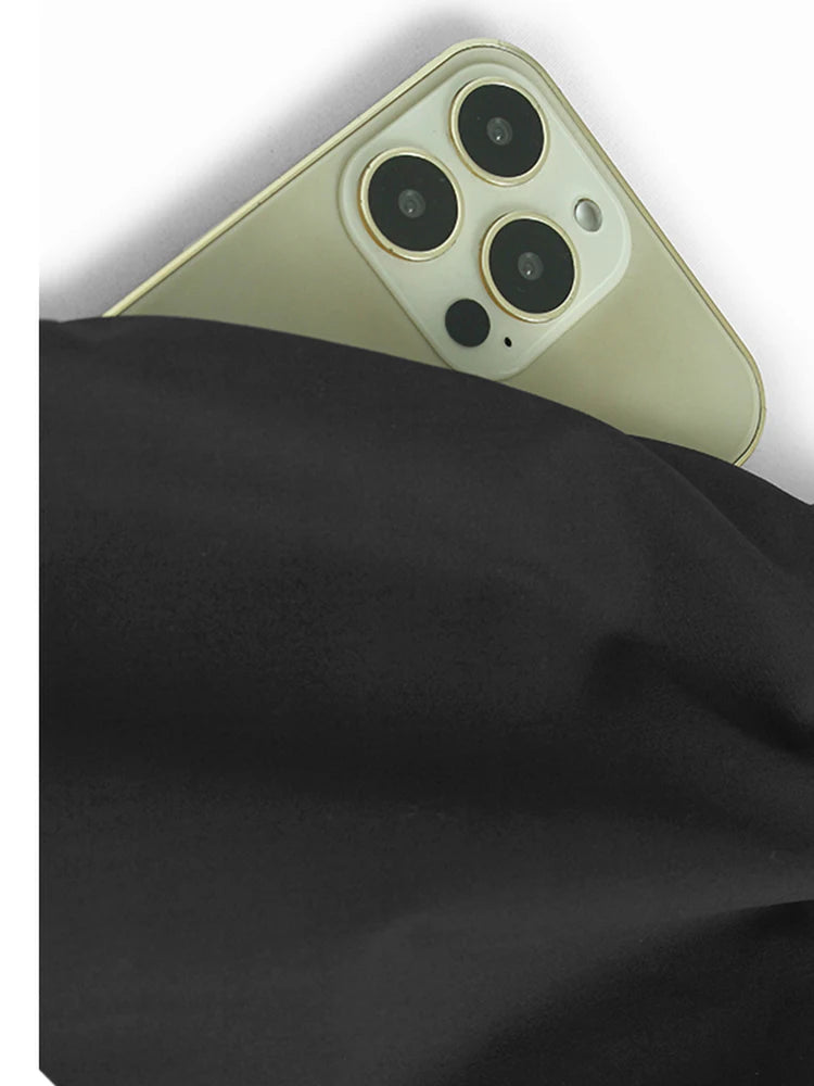 Big Size Black Dot Vest Wide Leg Pants Two Piece Suit New V-Neck Sleeveless Women Fashion Tide Spring Autumn 2025 1DJ1105